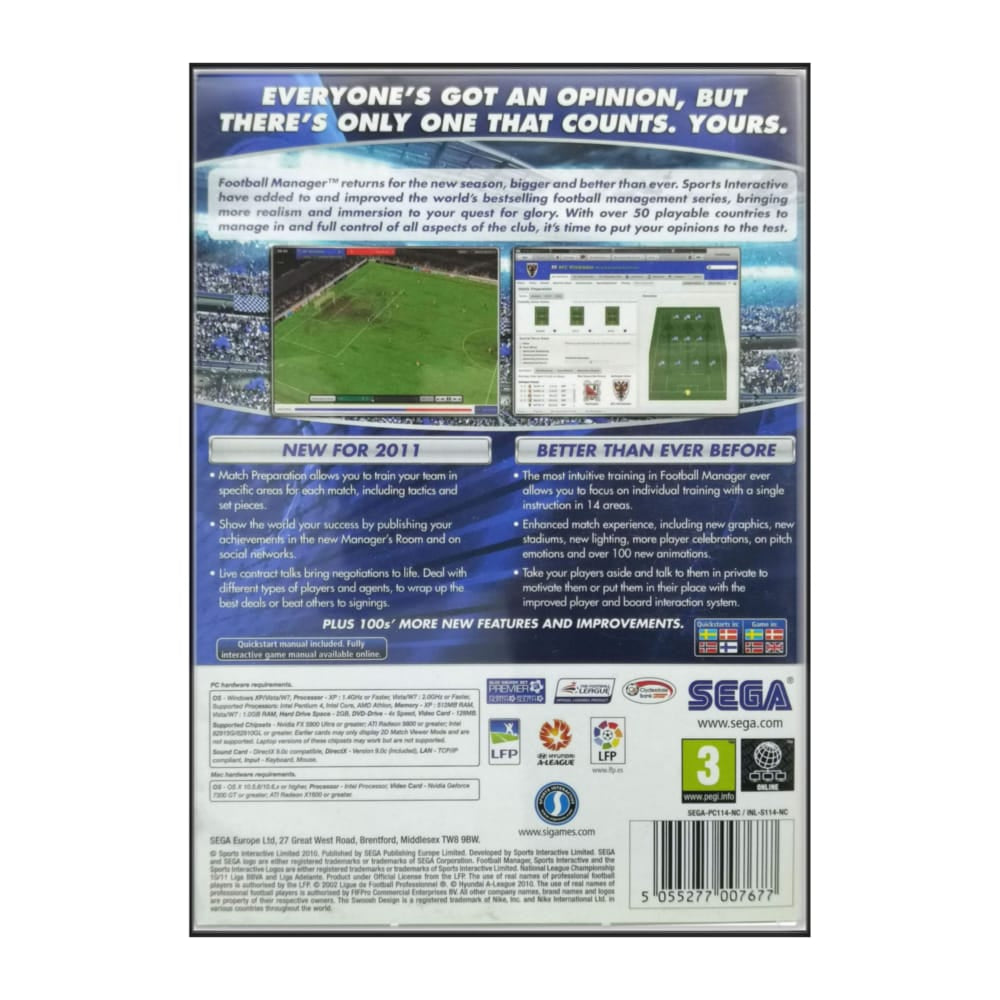 Football Manager 2011