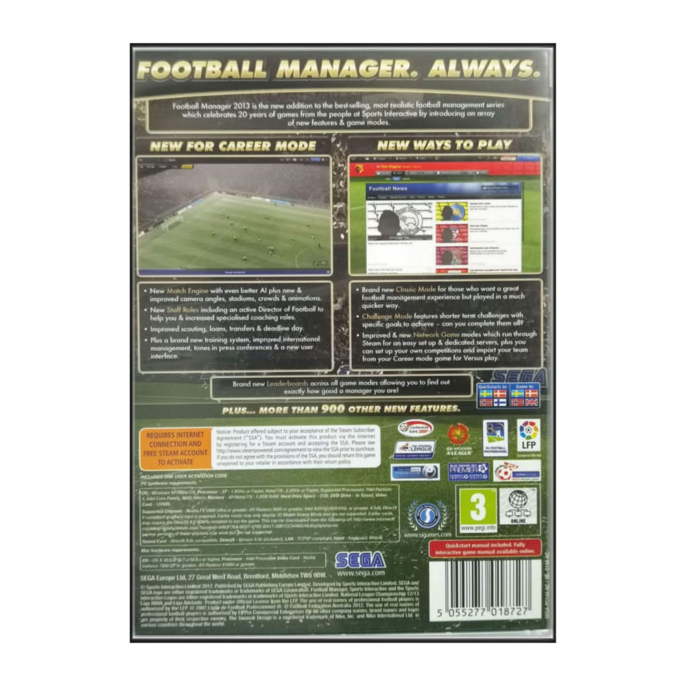 Football Manager 2013