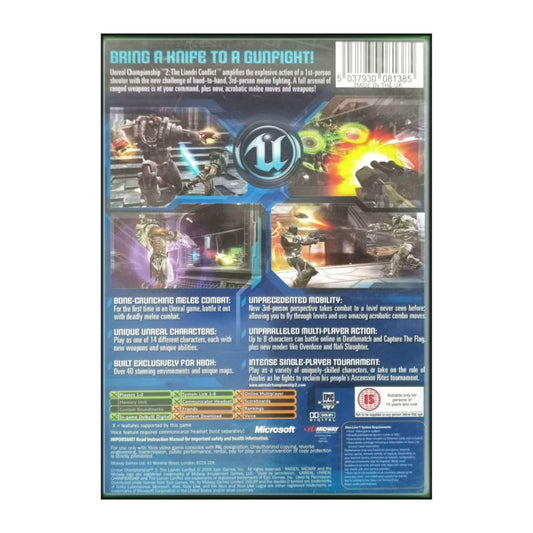 Unreal Championship 2 The Liandri Conflict