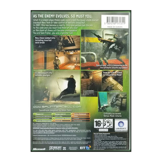 Tom Clancy'S Splinter Cell: Chaos Theory