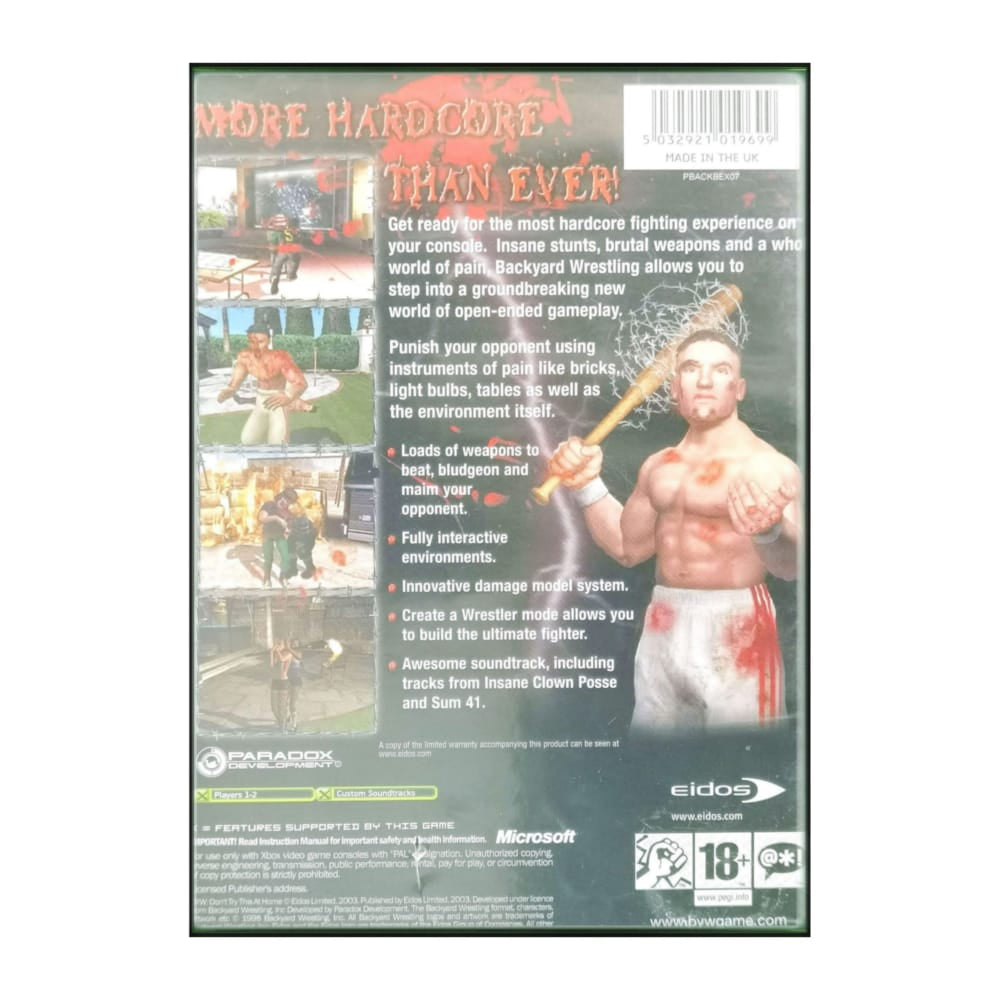 Backyard Wrestling: Don'T Try This At Home | Byw