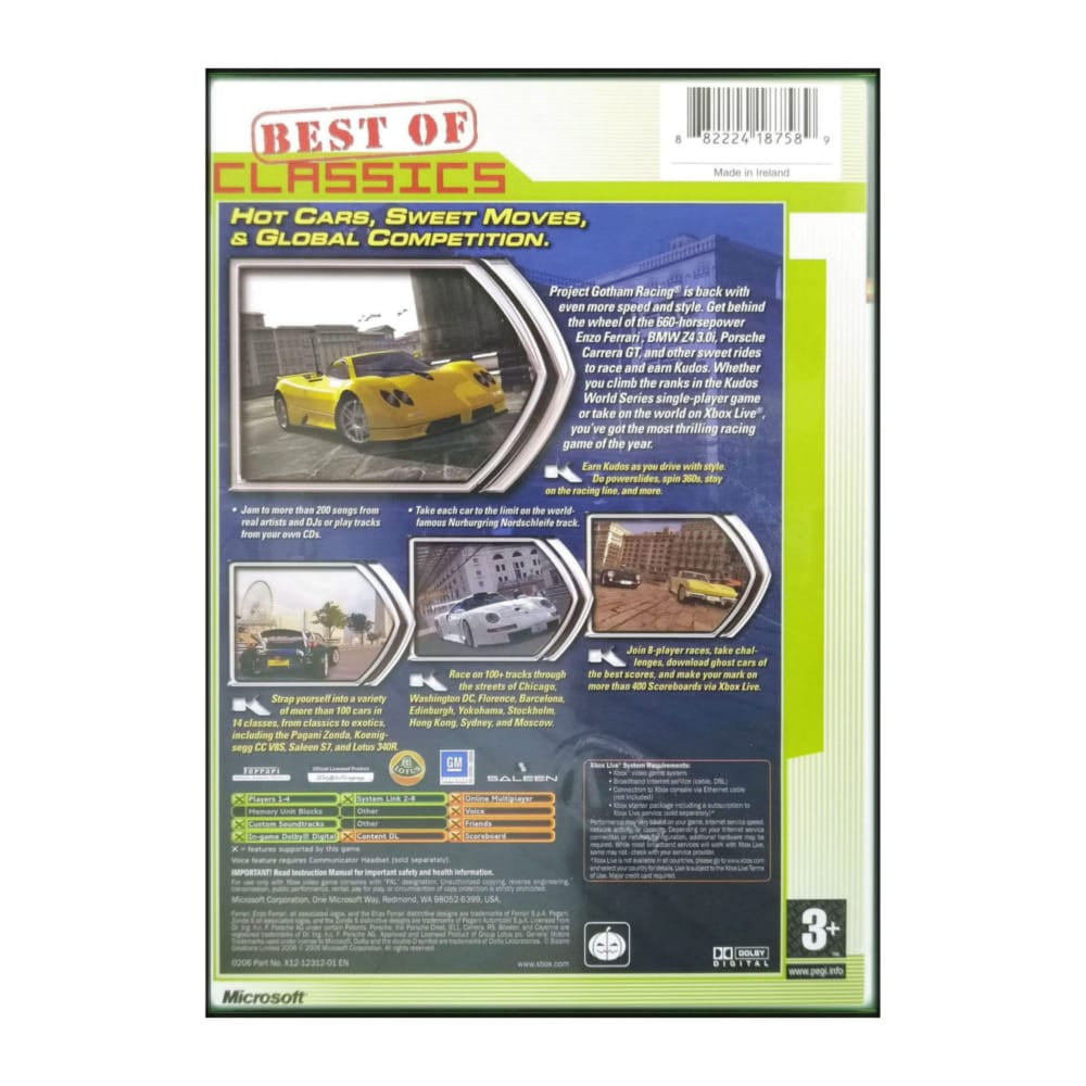 Project Gotham Racing 2 | Pgr 2