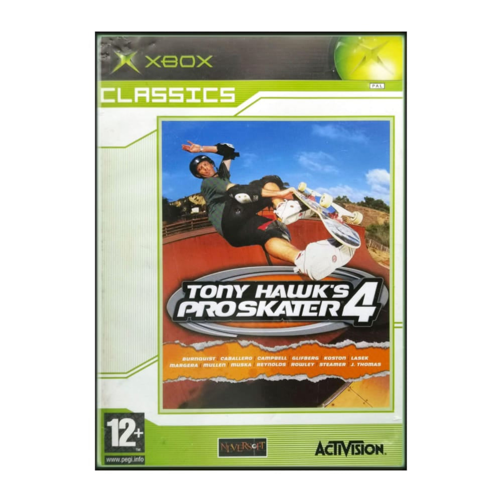Tony Hawk’S Pro Skater 4