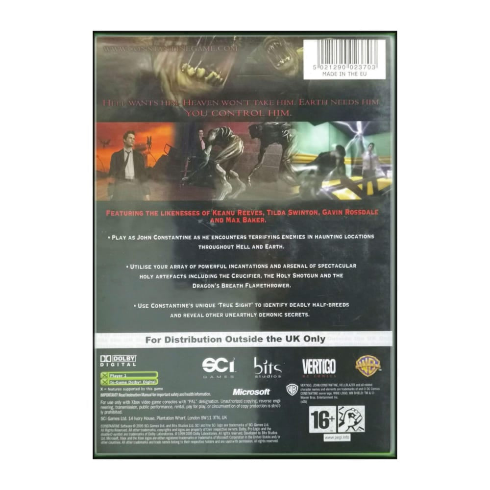 Constantine: The Game