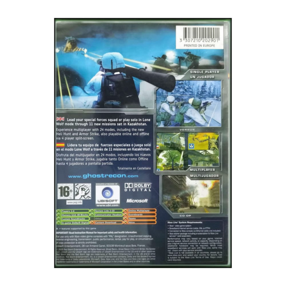 Tom Clancy'S Ghost Recon 2 Summit Strike