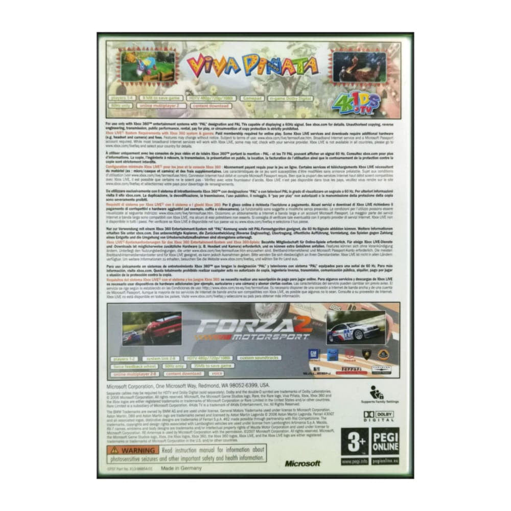 Viva Piñata + Forza Motorsport 2