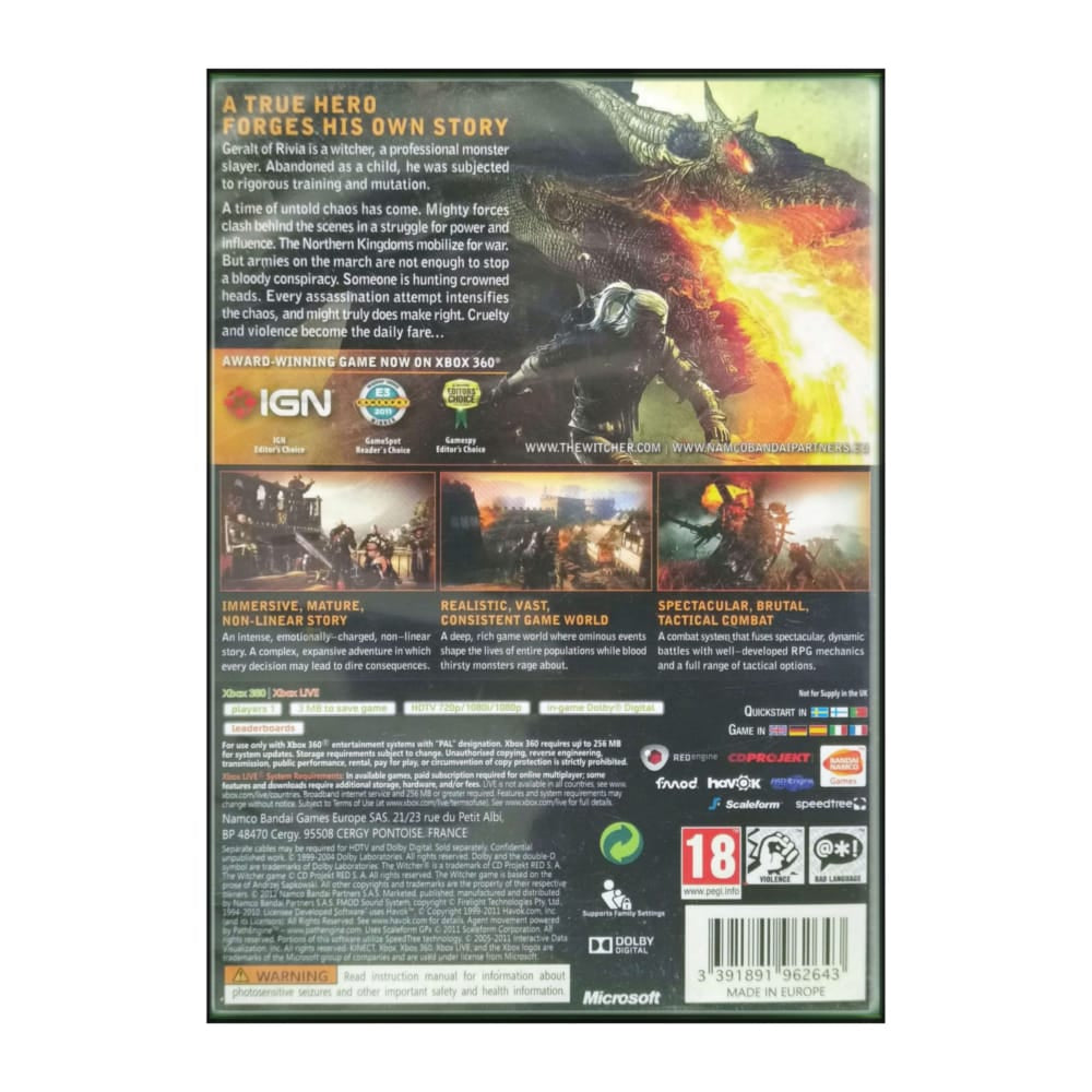 The Witcher 2 Assassins Of Kings