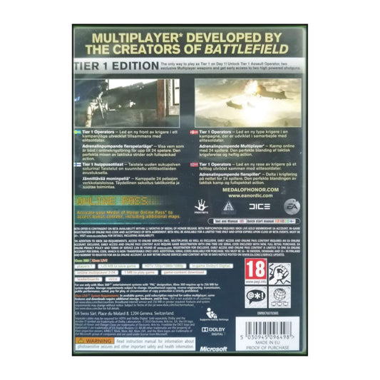 Medal Of Honor: Tire 1