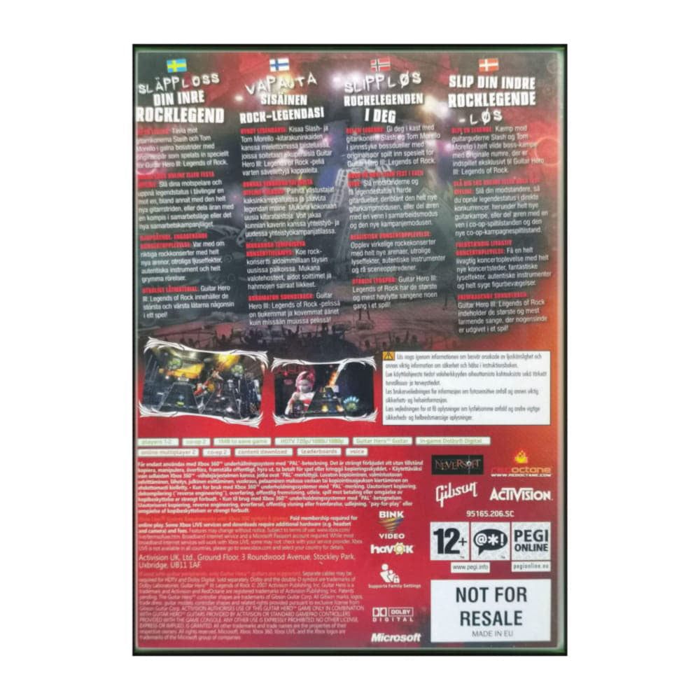 Guitar Hero 3 Legends Of Rock