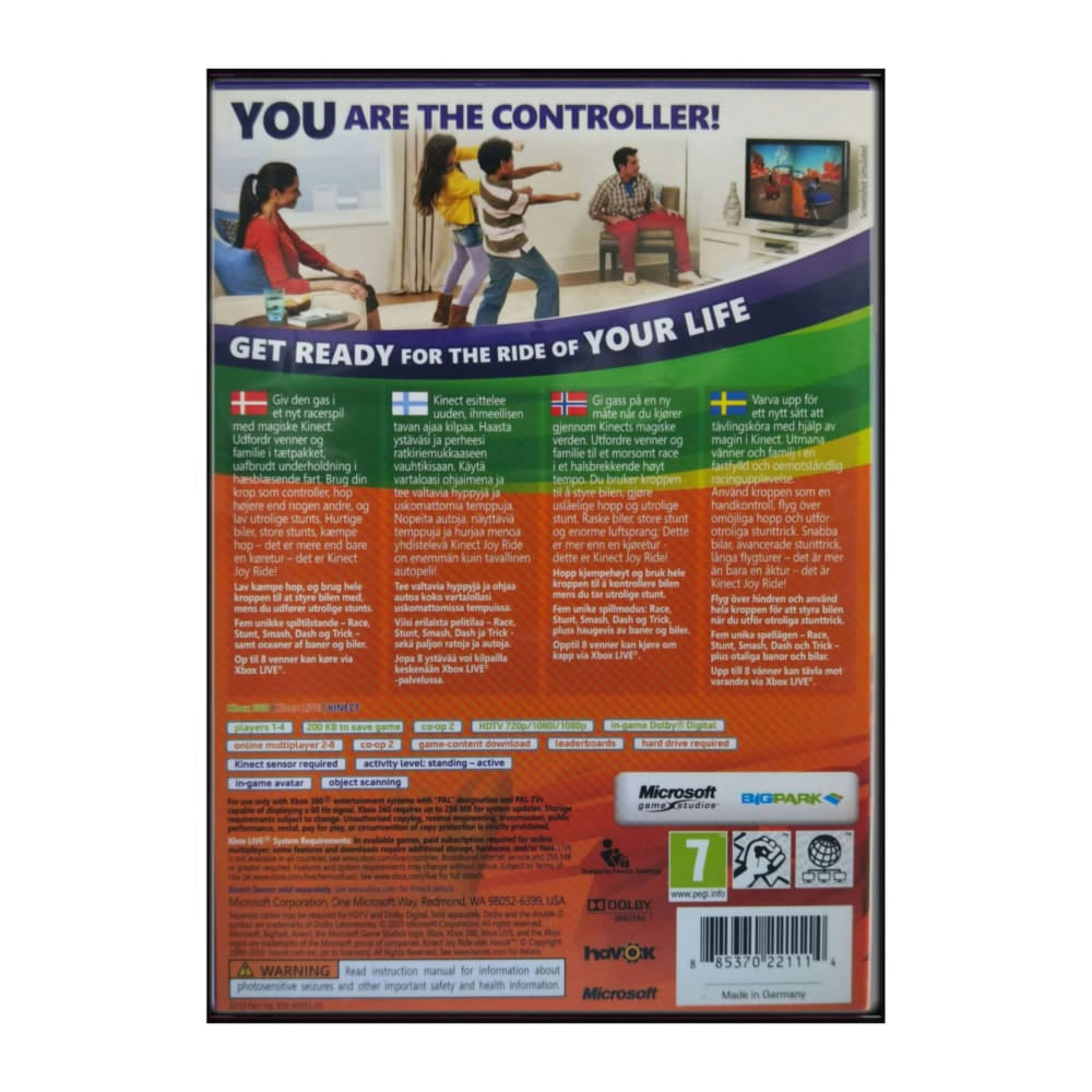 Kinect Joy Ride
