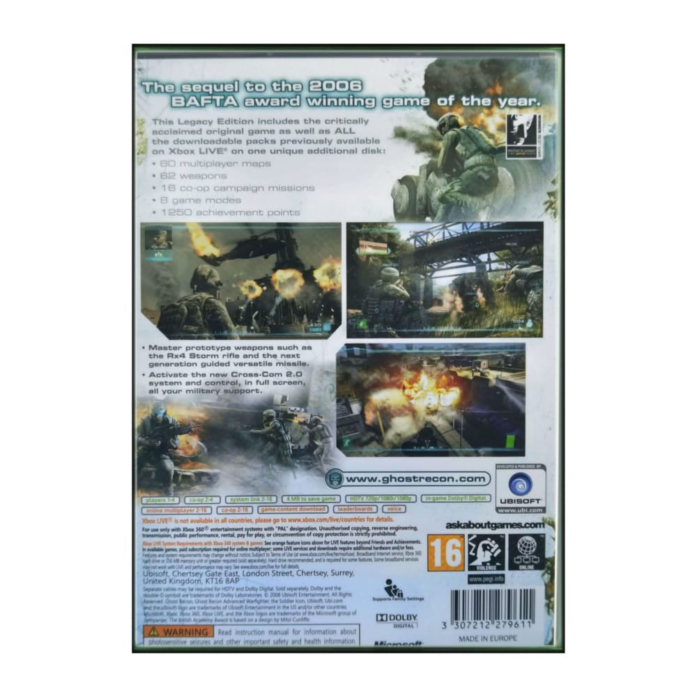 Tom Clancy’S Ghost Recon Advanced Warfighter 2