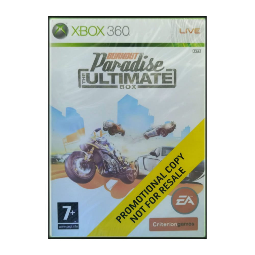 Burnout Paradise Ultimate Box