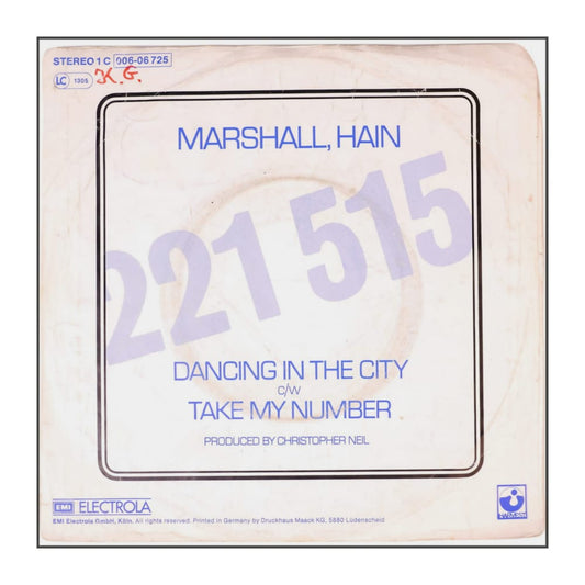 Marshall Hain: Dancing In The City