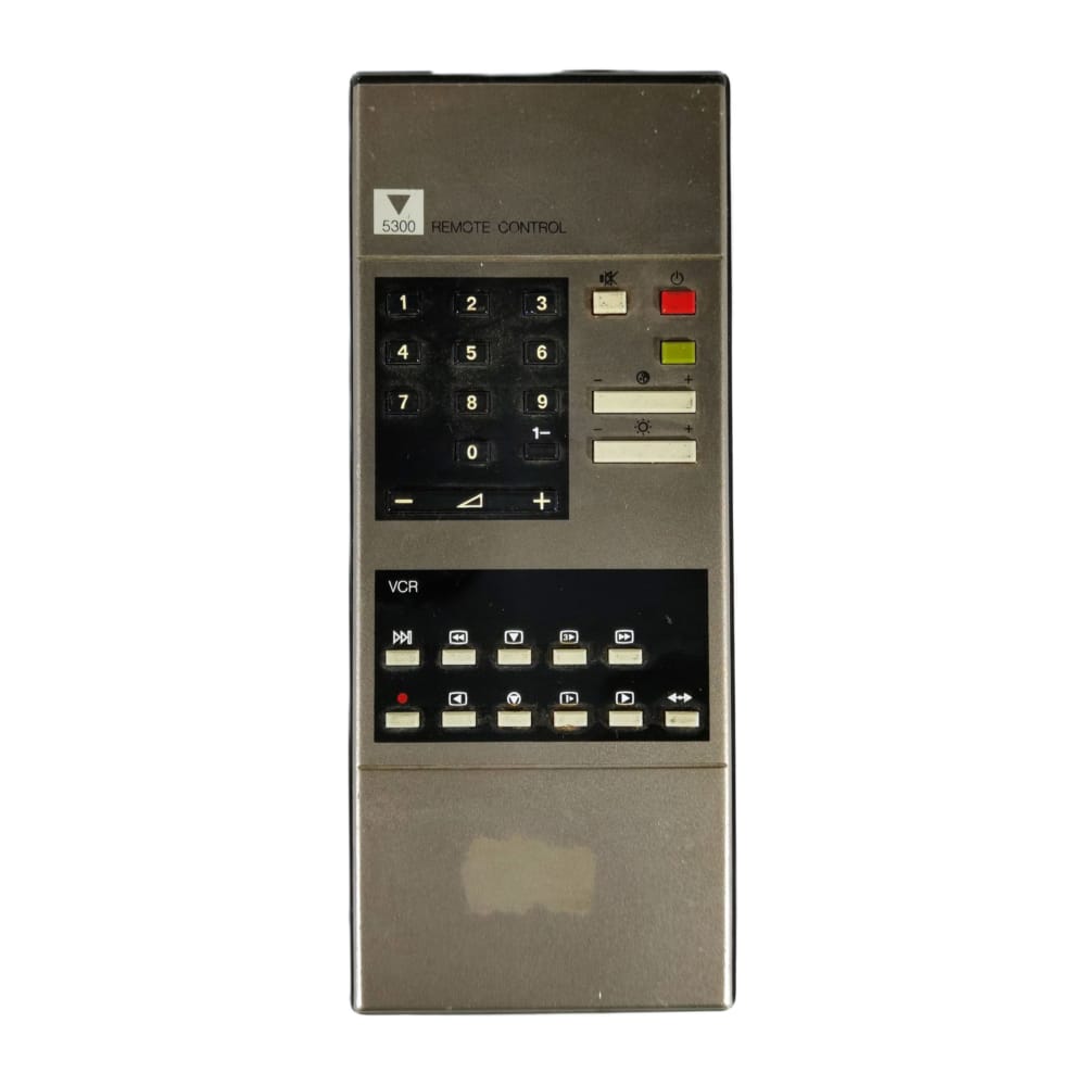 Remote Control: 5300 Vcr