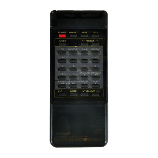 Sharp Cd-304 Remote Control
