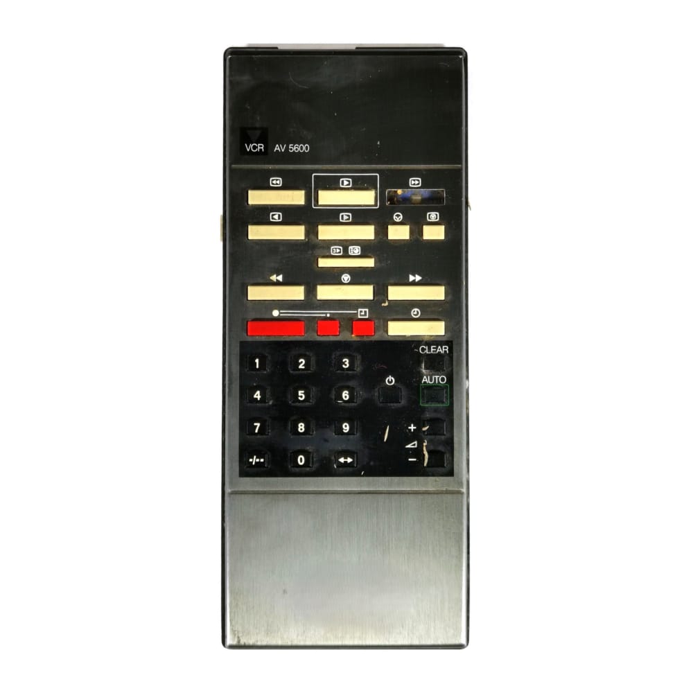 Remote Control: Vcr Av 6500