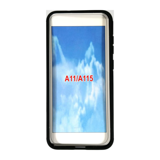 Samsung Galaxy A11/A115: Case (Black) Dahkoiz