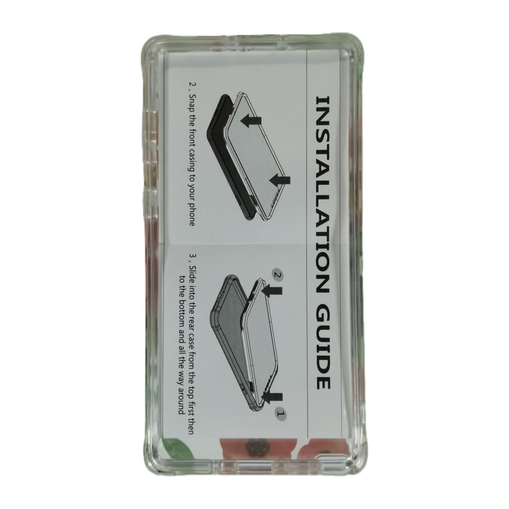 Flowers (White Transparent)