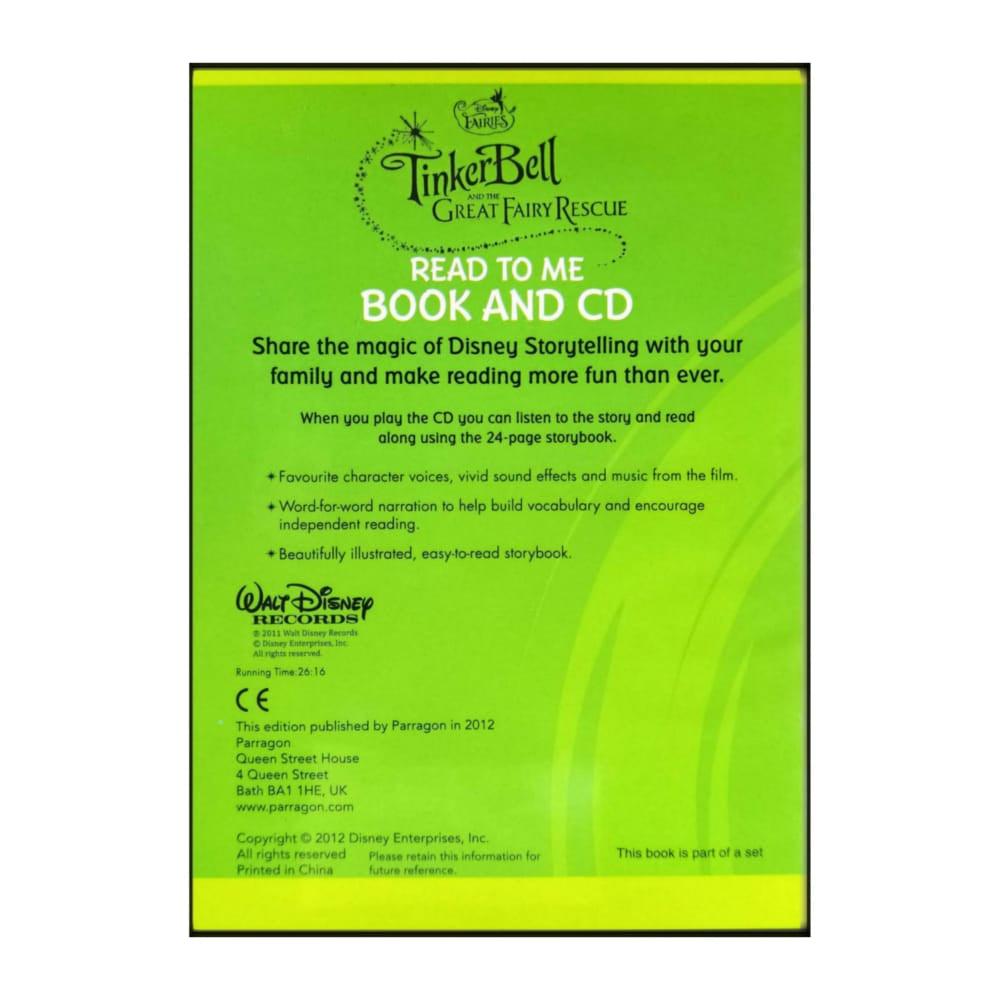 Tinker Bell And The Great Fairy Rescue