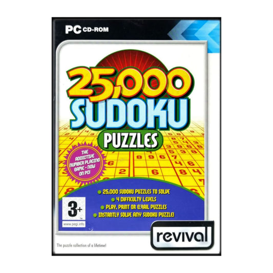 Sudoku: 25000 Puzzles