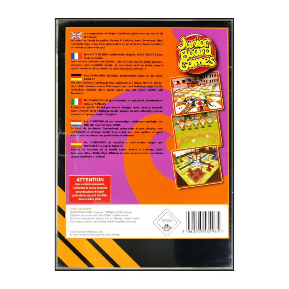 Junior Board Games