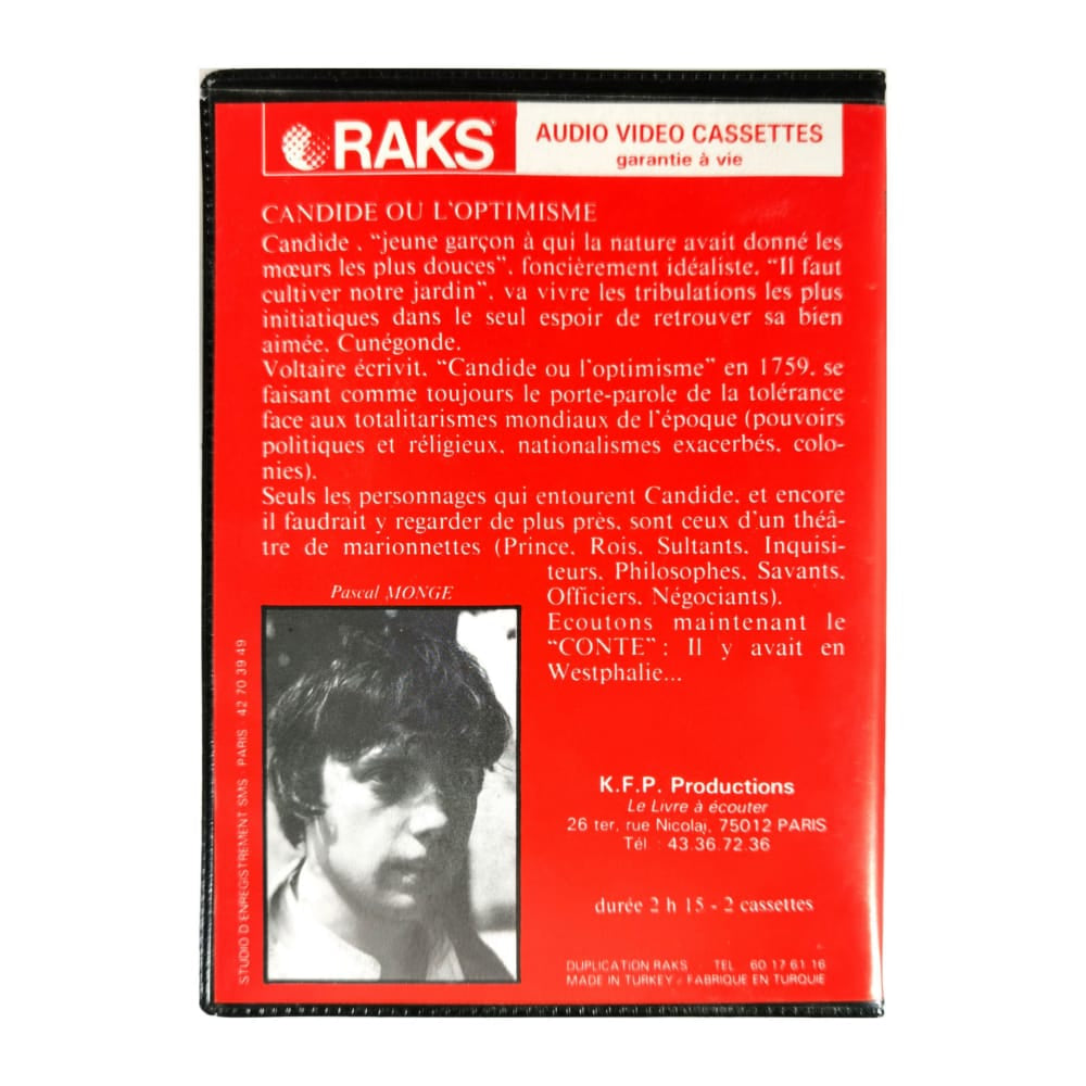 Voltaire: Candide Ou L'Optimisme