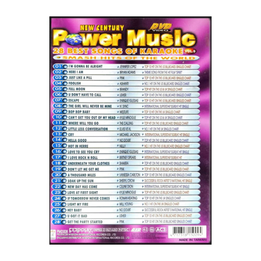 Power Music 9 Karaoke