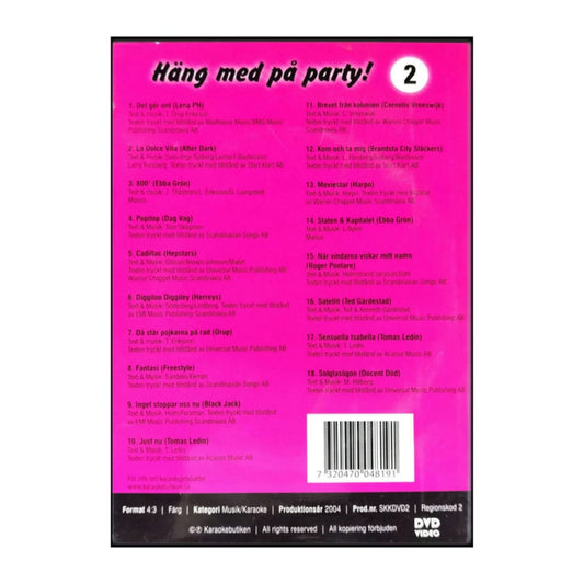 Häng Med På Party 2 Karaoke