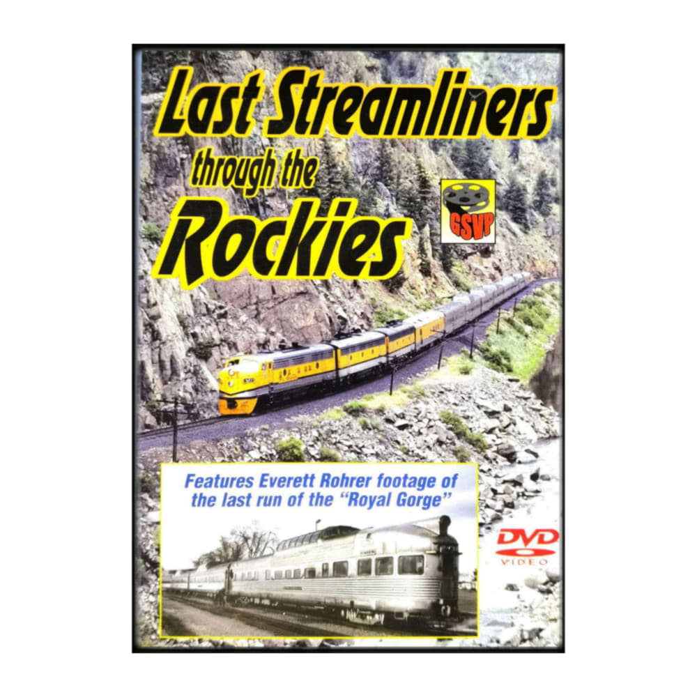 Last Streamliners Through The Rockies