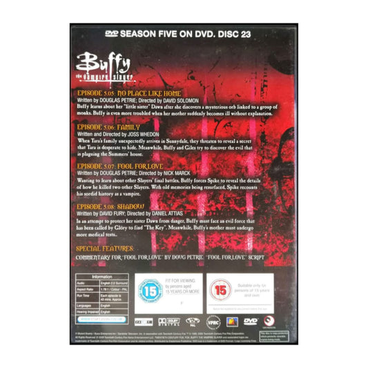 Buffy The Vampire Slayer 5 Ep 5-8