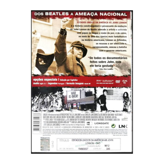 The U. S. Vs John Lennon | Estados Unidos Da America Vs John Lennon