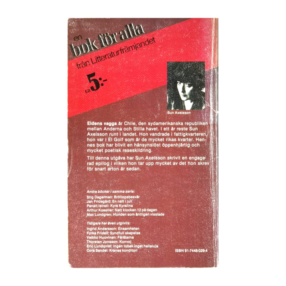Sun Axelsson: Eldens Vagga