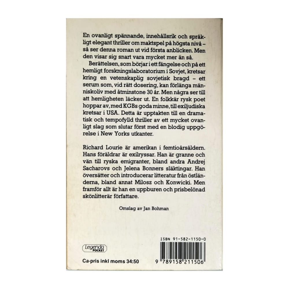 Richard Lourie: Kod För Liv Och Död