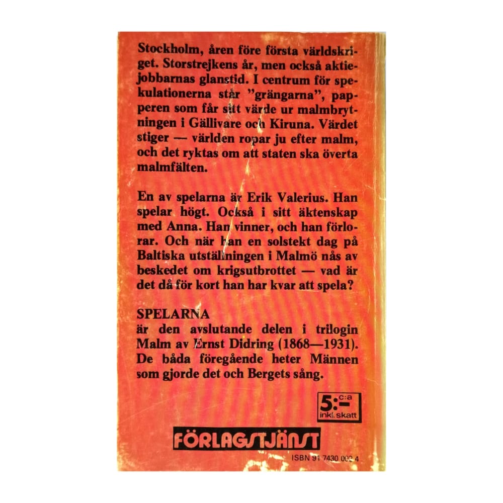 Ernst Didring: Malm 3