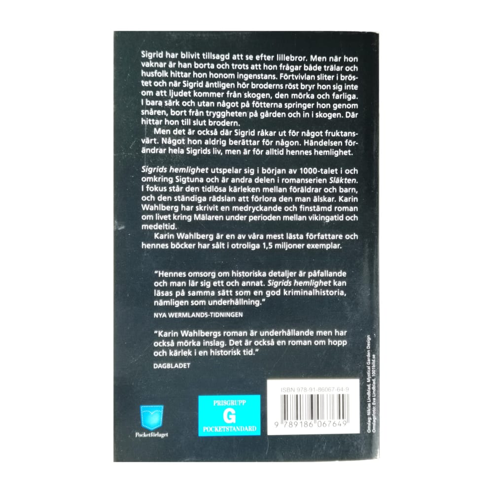 Karin Wahlberg: Sigrids Hemlighet