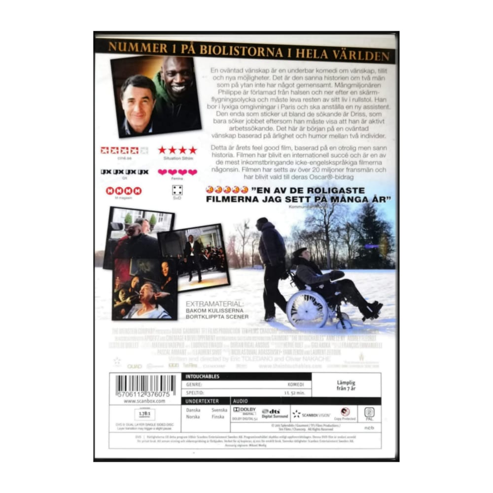 Intouchables | En Oväntad Vänskap
