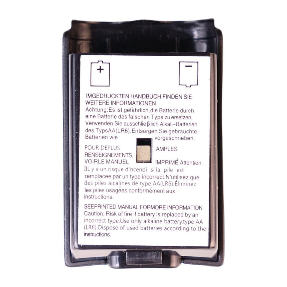 Xbox 360: Controller Battery Cover (Black)
