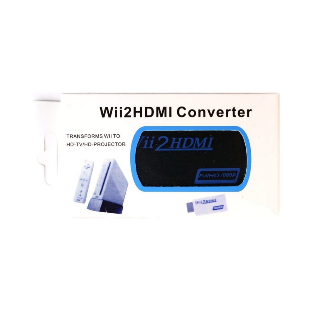 Nintendo Wii: Hdmi Converter (Black)