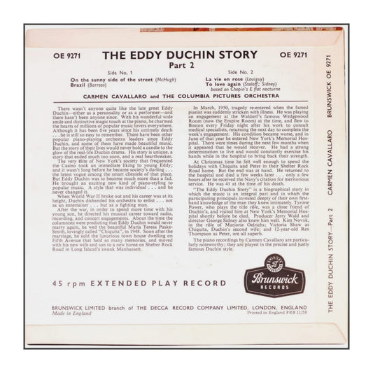 Carmen Cavallaro: The Eddy Duchin Story Part 2