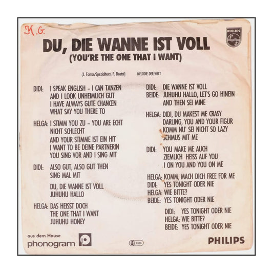 Dieter Hallervorden: Du, Die Wanne Ist Voll