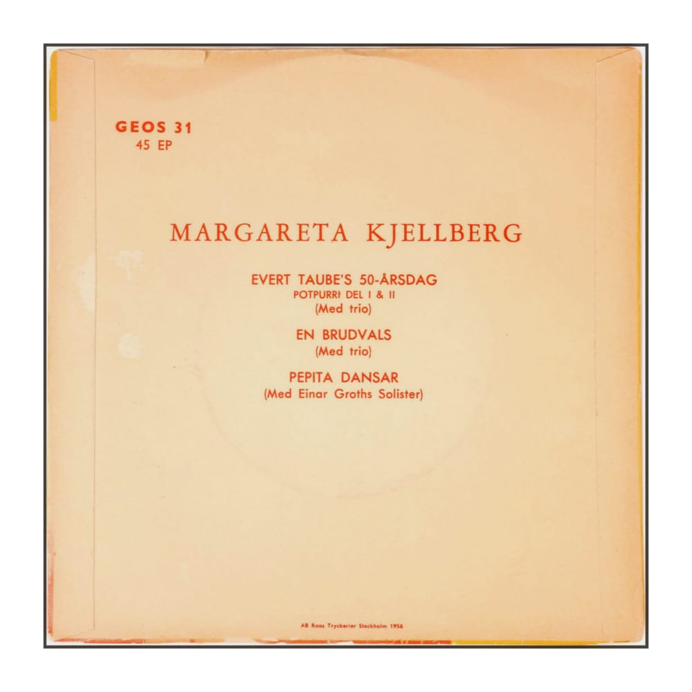 Margareta Kjellberg Vol 1