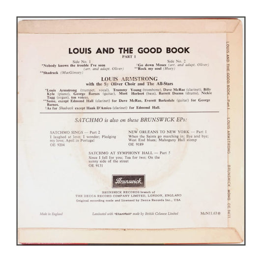 Louis Armstrong: Louis And The Good Book Part 1