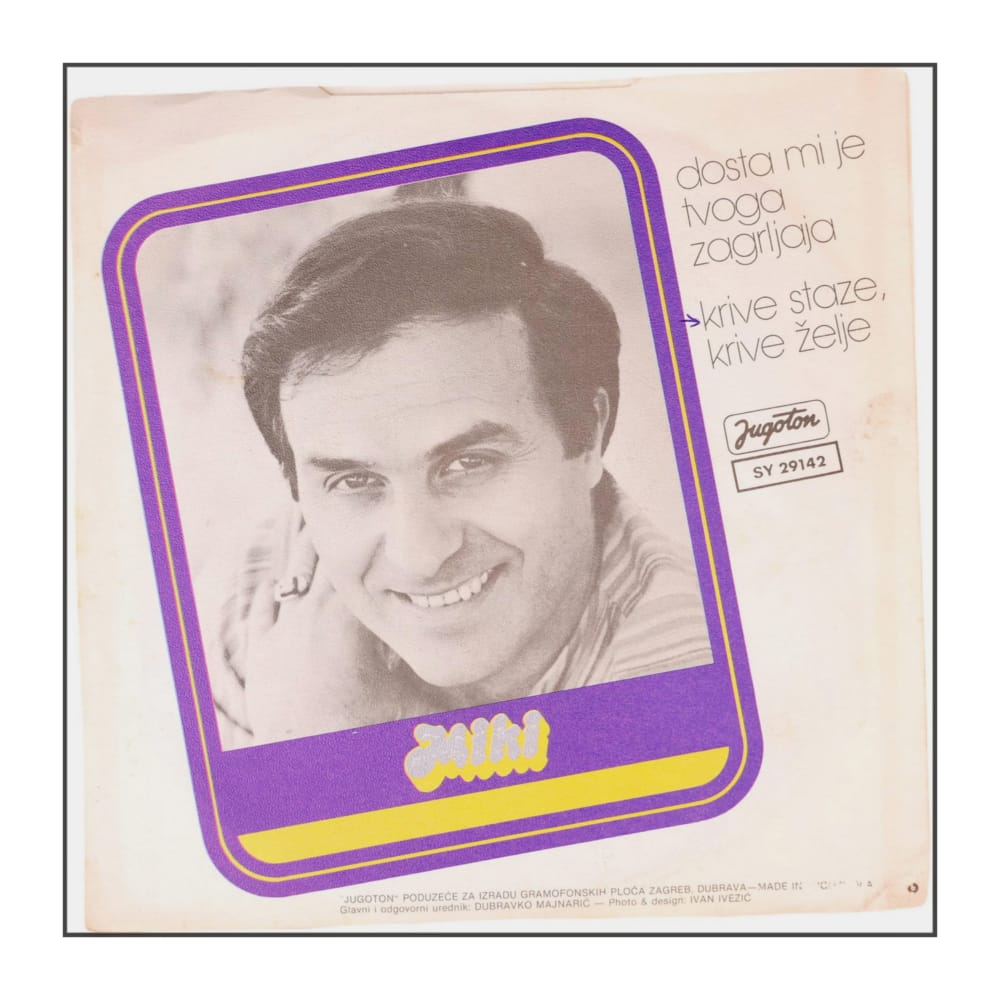 Miki Jevremovic: Dosta Mi Je Tvoga Zagrljaja