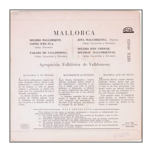 Agrupación Folklórica De Valldemosa: Mallorca