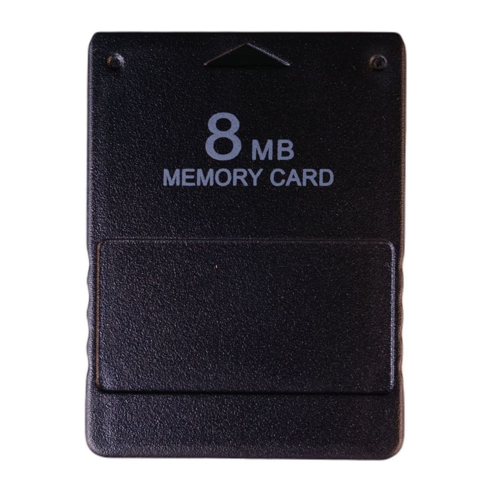 Playstation 2: Memory Card (8Mb) (Black)