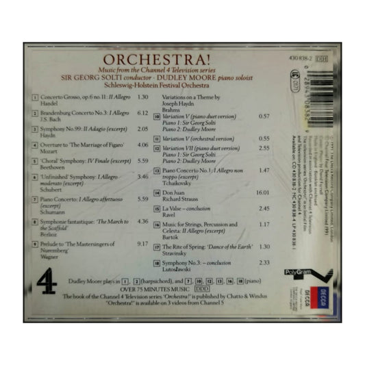 Dudley Moore & Sir Georg Solti: Orchestra