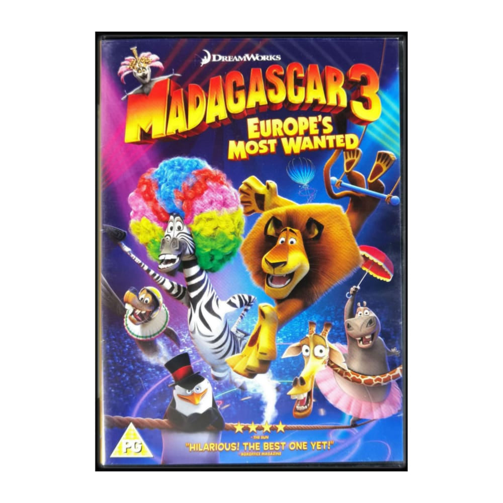 Madagascar 3 Europe'S Most Wanted