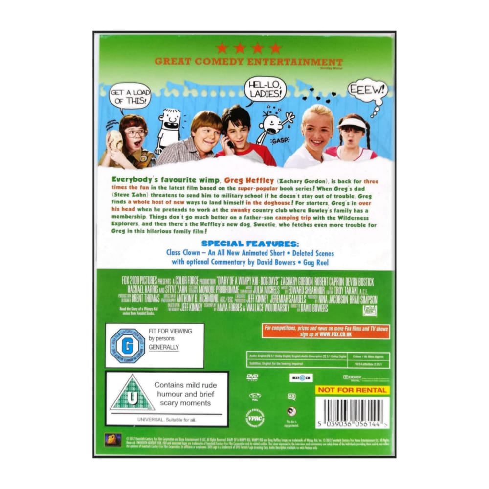 Diary Of A Wimpy Kid 3 Dog Days