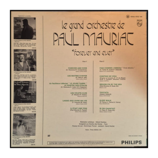 Le Grand Orchestre De Paul Mauriat: Forever And Ever
