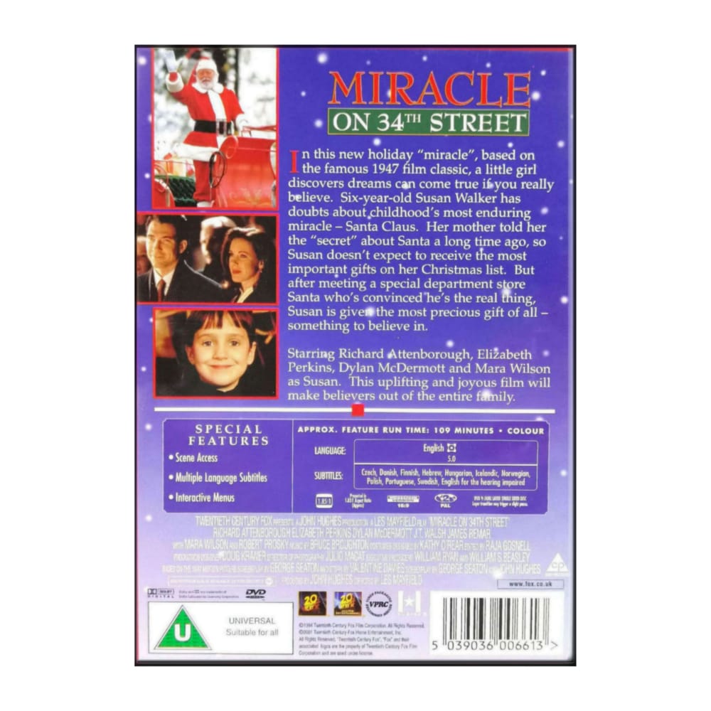 Miracle On 34Th Street